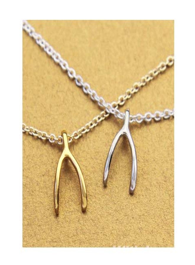 Baydurcan Wish Fishbone Necklace with Message Card birthday Gift Card (Fishbone) - Image 3